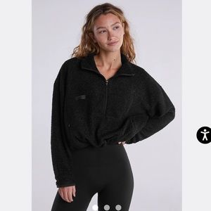 SET ACTIVE LIGHTWEIGHT FLEECE HALF ZIP - ONYX